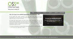 Desktop Screenshot of oilfieldsteelsupply.com